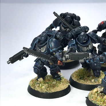 Space Marine Assault Intercessors - Painted - Warhammer 40K C3554