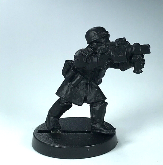 Steel Legion Grenade Launcher Imperial Guard Undercoated - Warhammer 40K X5087