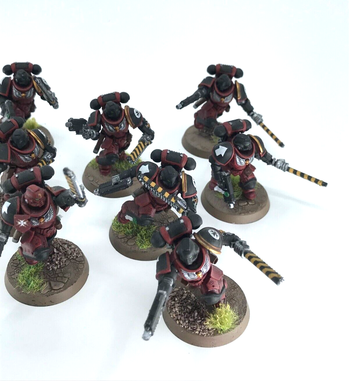 Black Templars Assault Intercessors Squad - Space Marines Warhammer 40K C2636