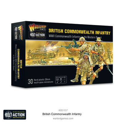 British Commonwealth Infantry - Warlord Games Bolt Action Miniatures