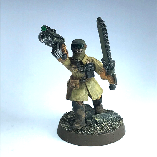 Metal Steel Legion Sergeant Imperial Guard Painted - Warhammer 40K X763