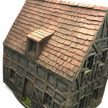 Village Scenery Building - Painted - Ideal for Warhammer Fantasy / Age of Sigmar