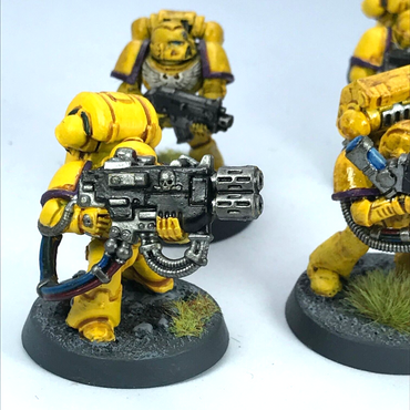 Imperial Fists Devastator Squad Space Marines - Painted - Warhammer 40K C188