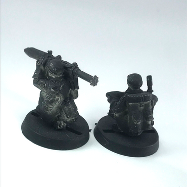 Steel Legion Rocket Launcher Pair Imperial Guard - Warhammer 40K Metal X5520