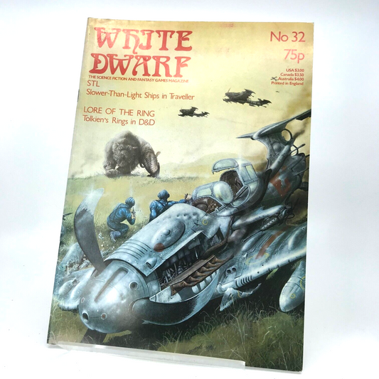 White Dwarf 32 Magazine Games Workshop Warhammer Fantasy 40,000 40K M361