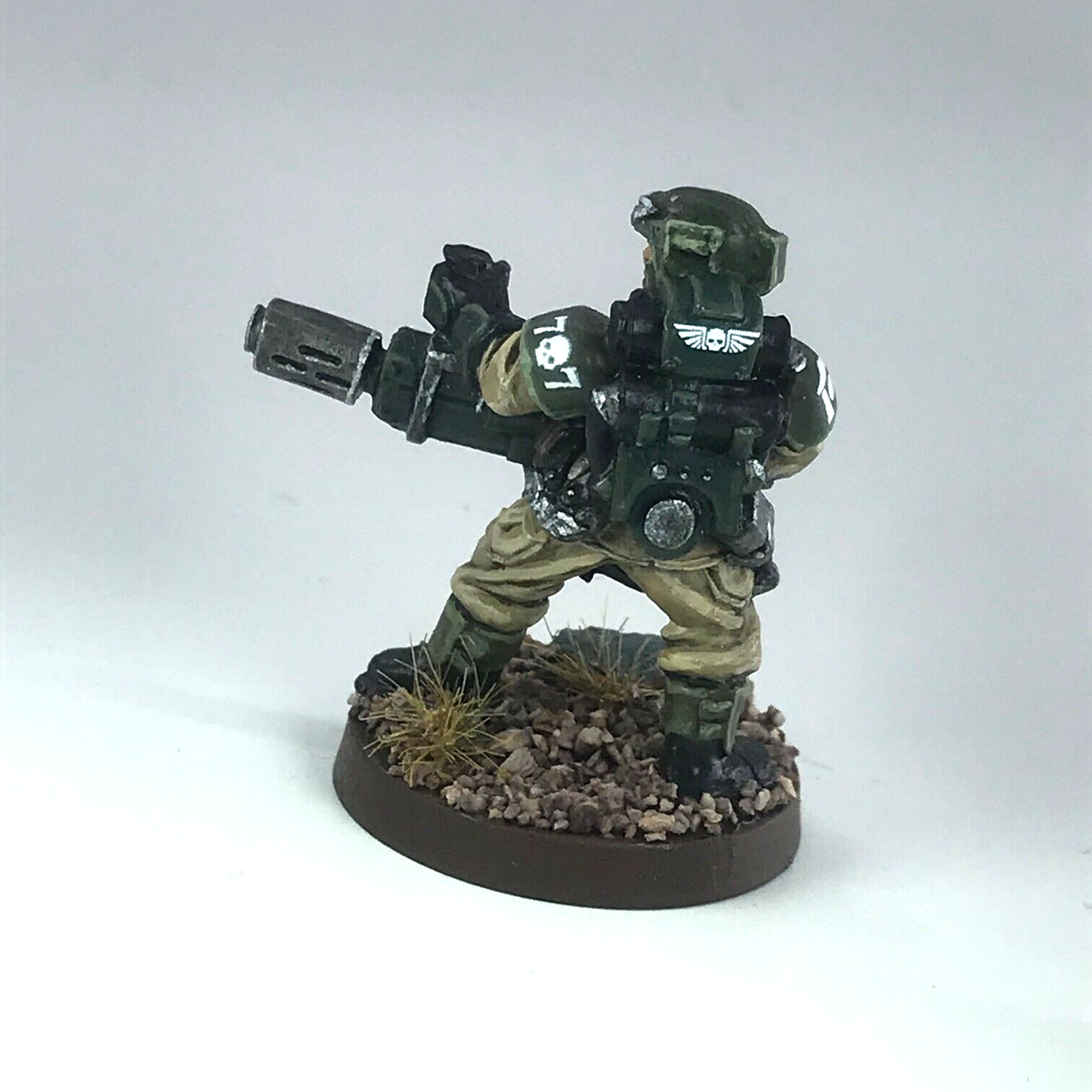 Cadian with Melta Gun Imperial Guard - Warhammer 40K Metal Painted X3173