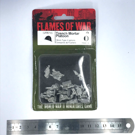 French Trench Mortar Platoon Blister - Flames of War C2831