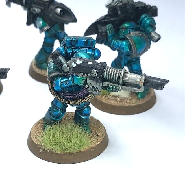 Alpha Legion Special Weapon Squad Horus Heresy - Painted - Warhammer 30K C3055