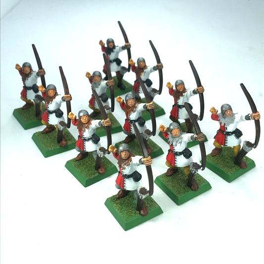 Classic Bretonnian Archers Longbows - Painted - Warhammer Fantasy C2156