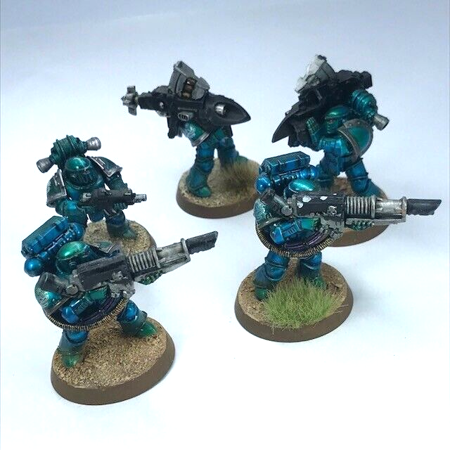 Alpha Legion Special Weapon Squad Horus Heresy - Painted - Warhammer 30K C3055