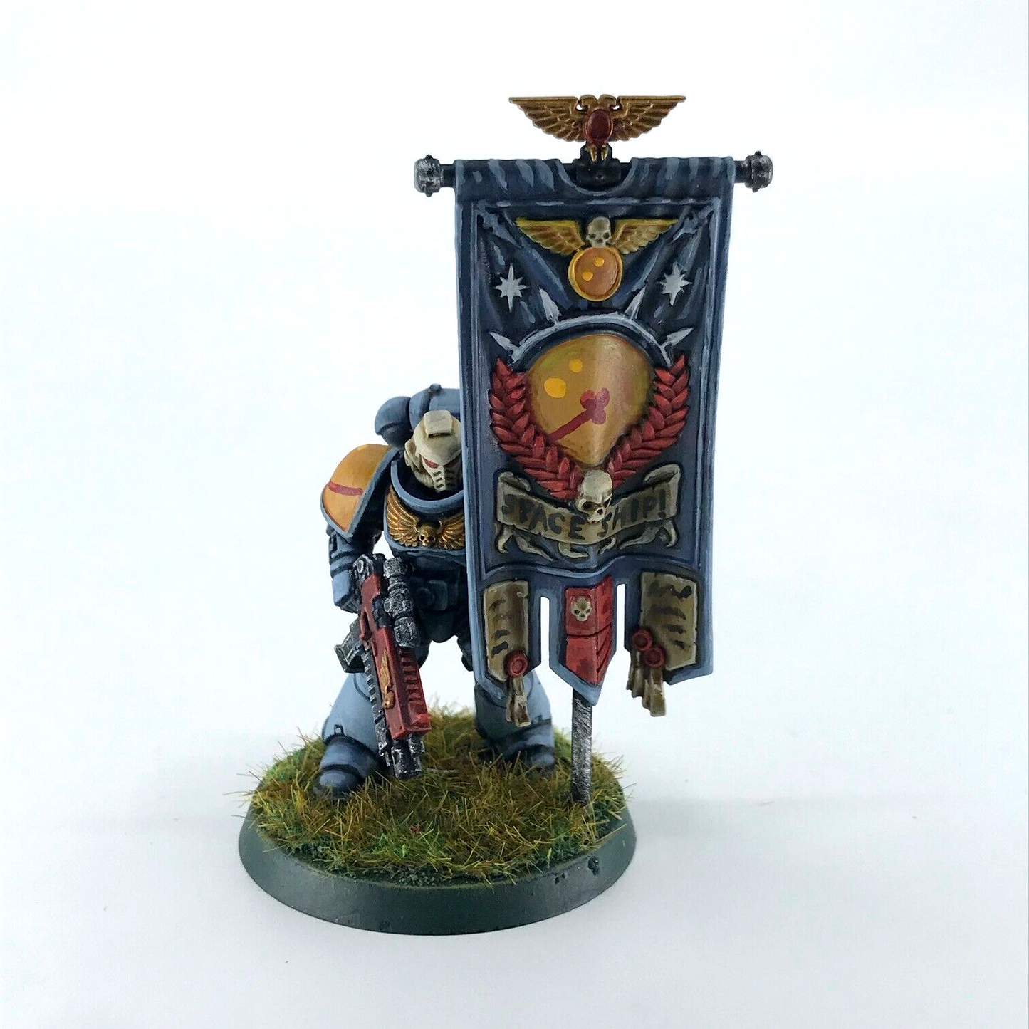 Primaris Ancient Standard Space Wolves Space Marines - Warhammer 40K C4475