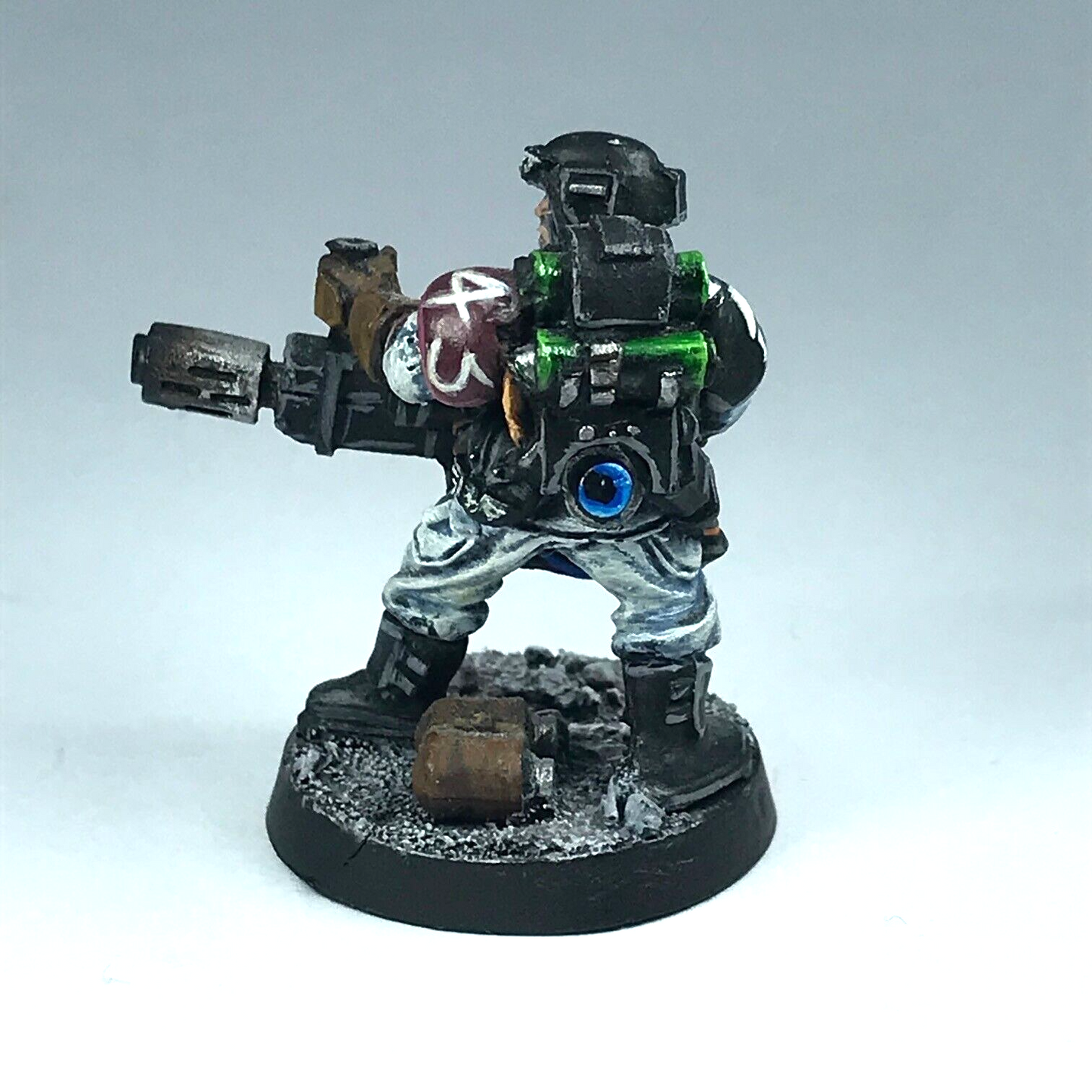 Metal Cadian Melta Gun Imperial Guard - Painted - Warhammer 40K X8982