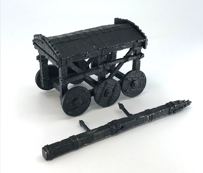 Siege Attackers Battering Ram Warhammer Fantasy Games Workshop Part Metal C4436