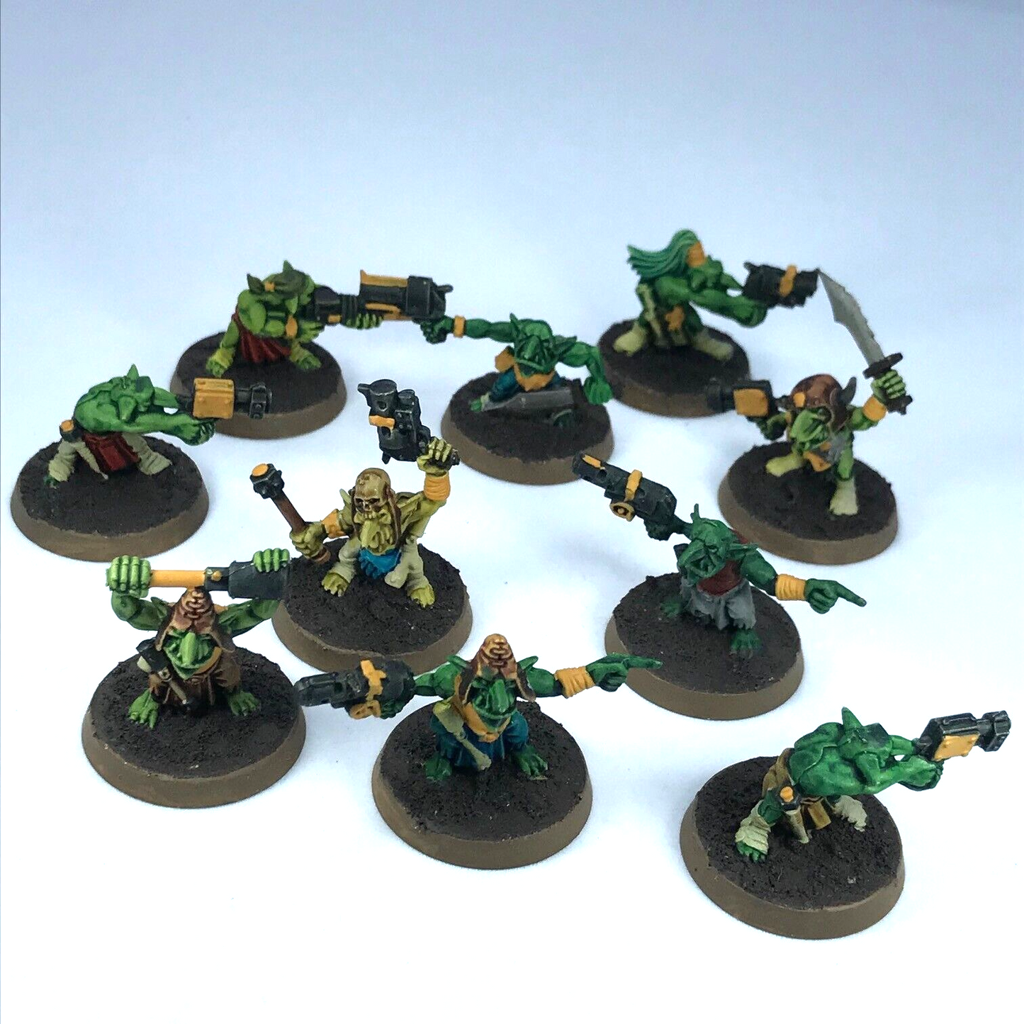 Ork Gretchin Mob Squad Space Orks - Painted - Warhammer 40K Games Workshop C3291