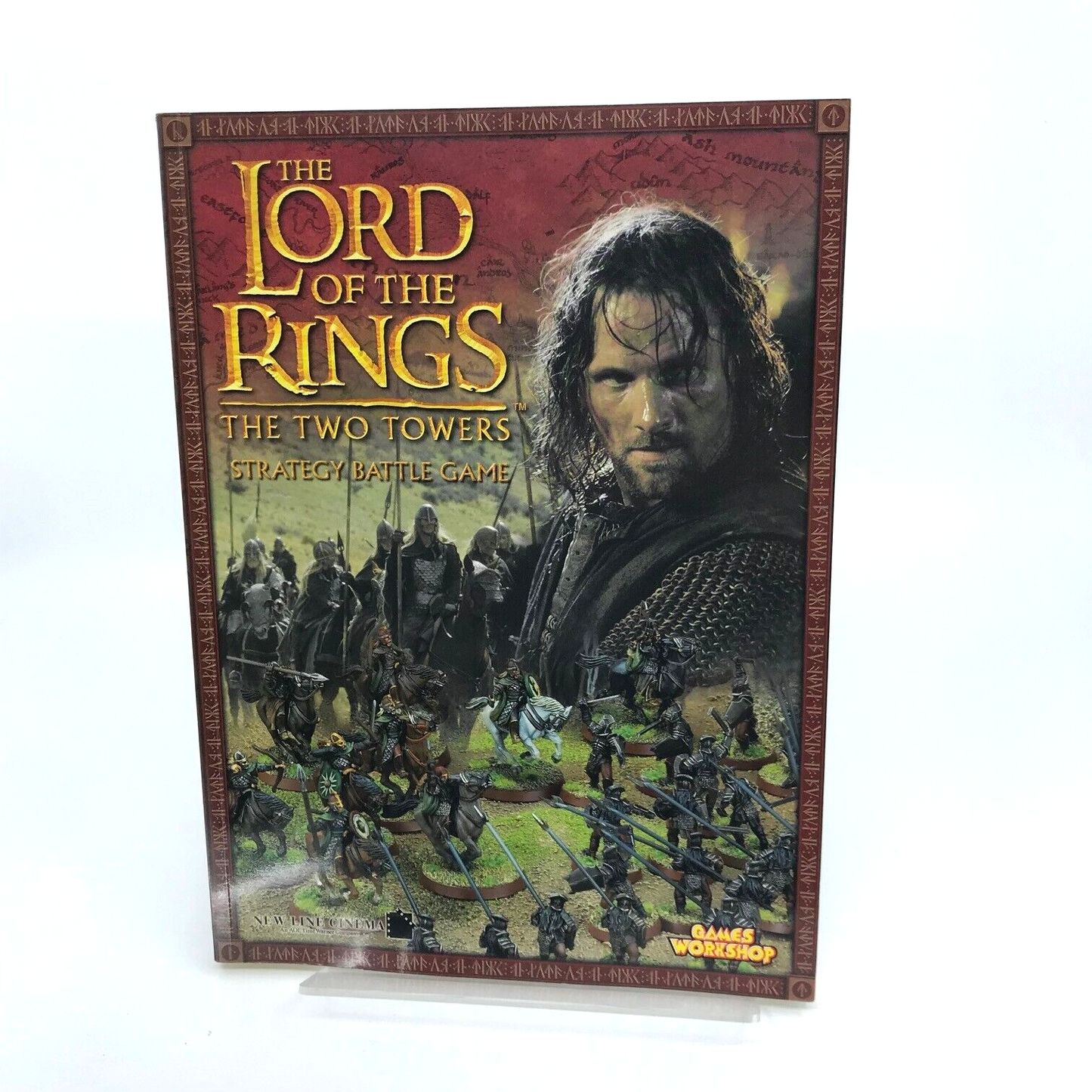 LOTR Two Towers Strategy Battle Game Book - Warhammer Games Workshop M762