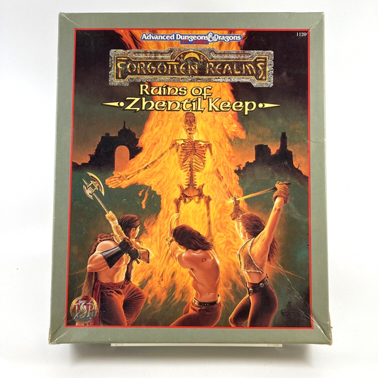 AD&D Ruins of Zhentil Keep Set - Dungeons & Dragons - Unsure if Complete W194