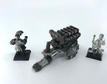 Hellblaster Volley Gun With Crew The Empire - Warhammer Fantasy Metal C4217