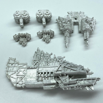 Ork Terror Ship - Battlefleet Gothic Warhammer Games Workshop Metal X8127