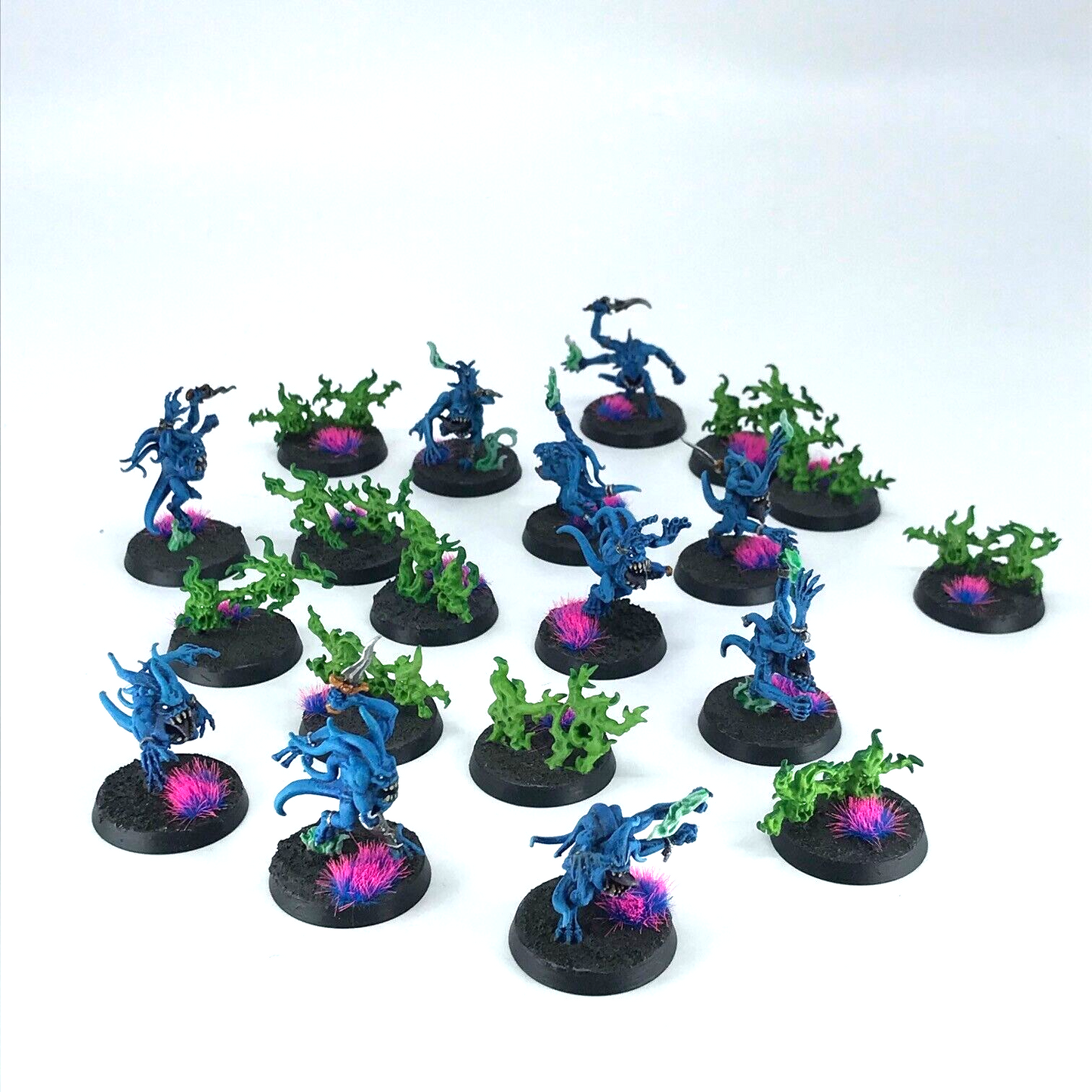 Blue Horrors of Tzeentch Chaos - Warhammer Age of Sigmar Painted C5032