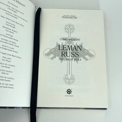 Leman Russ: The Great Wolf - Limited Edition - Black Library Warhammer M1906