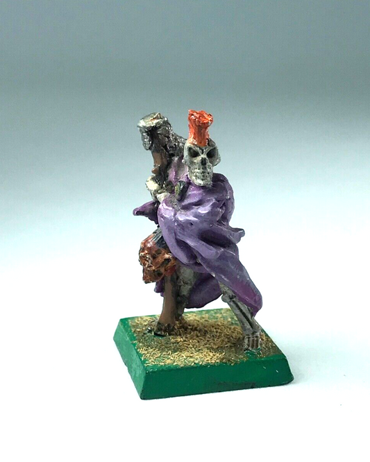 Classic Metal Undead Vampire Count Skeleton Character - Warhammer Fantasy X1229