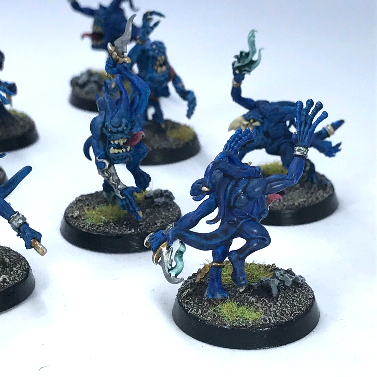 Blue Horrors of Tzeentch Chaos - Warhammer Age of Sigmar Painted C2778