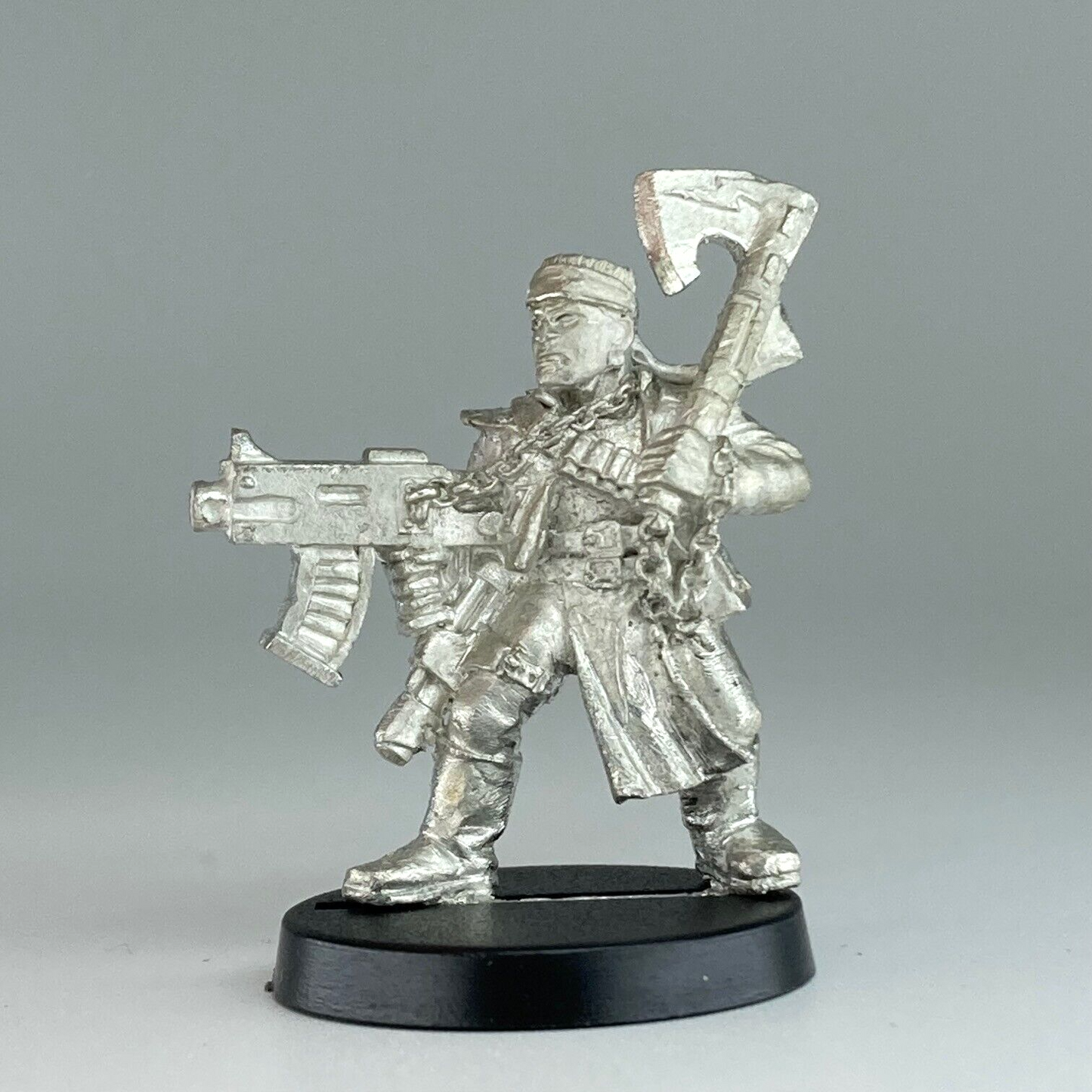 Orlock Leader with Power Axe - Necromunda Games Workshop Classic Metal X13595