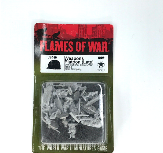 Weapons Platoon (Late) - USA - Blister - Flames of War C1049