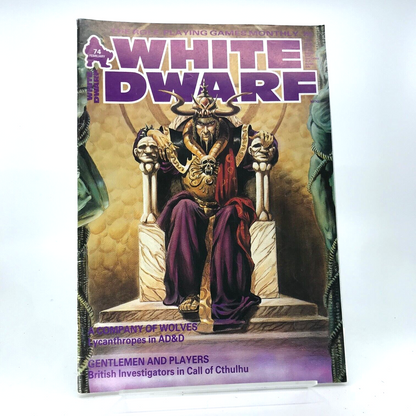 White Dwarf 74 Magazine Games Workshop Warhammer Fantasy 40,000 40K M571