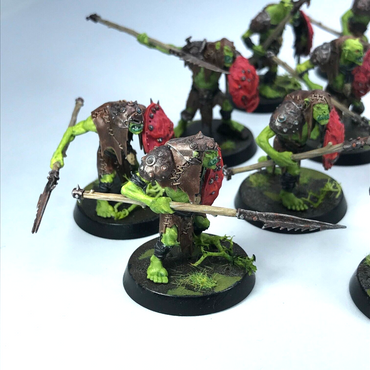 Gutrippaz with Stikkas Orruk Warclans - Painted - Warhammer Age of Sigmar C291