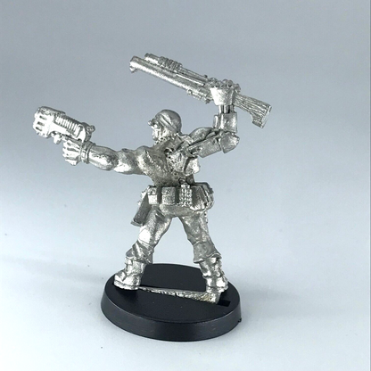 Colonel Iron Hand Straken Catachan Imperial Guard - Warhammer 40K Metal X11166