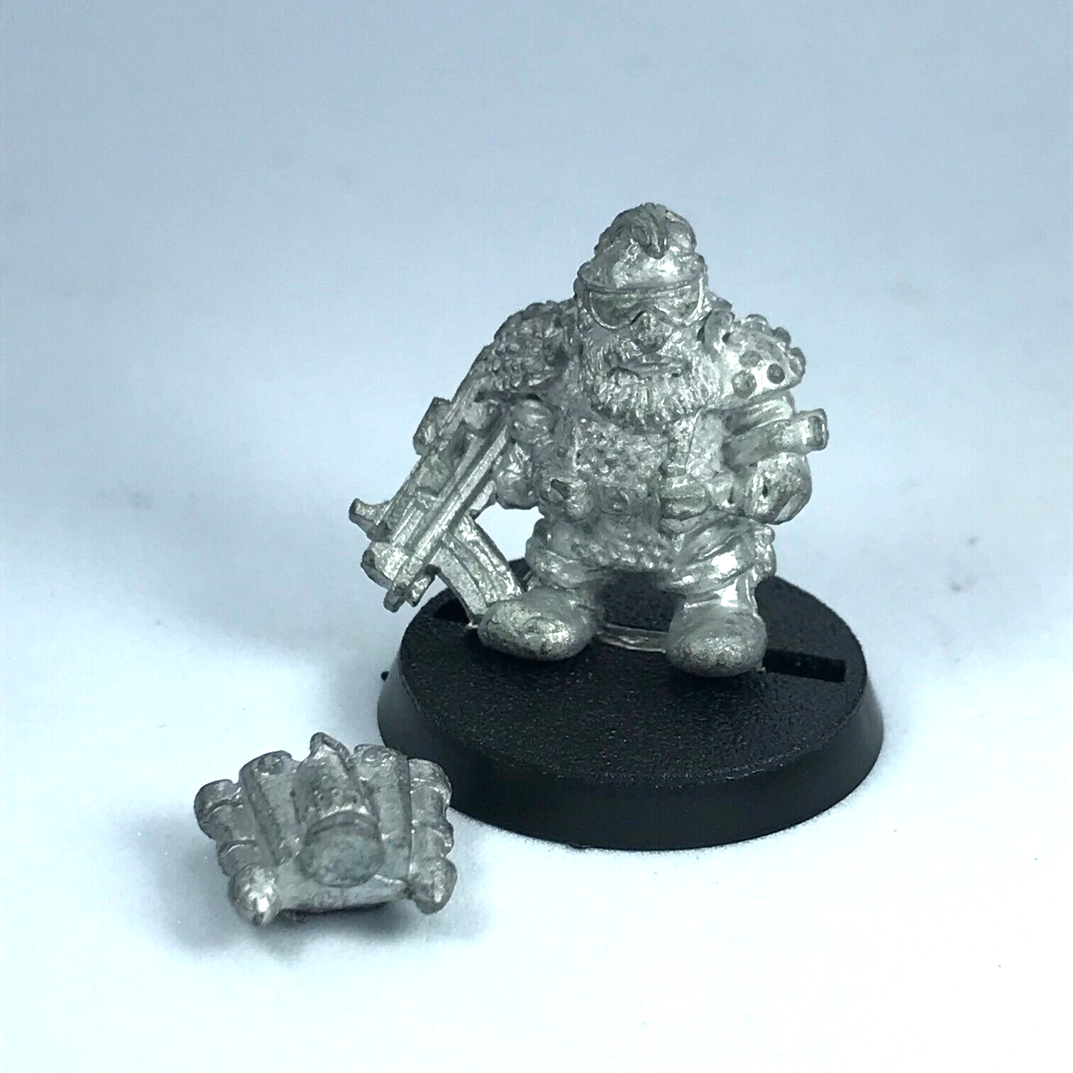 Classic space dwarf squat dated 1987 - games workshop - warhammer 40k x10670