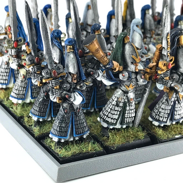 Swordmasters of Hoeth Regiment High Elves - Warhammer Fantasy Painted Metal