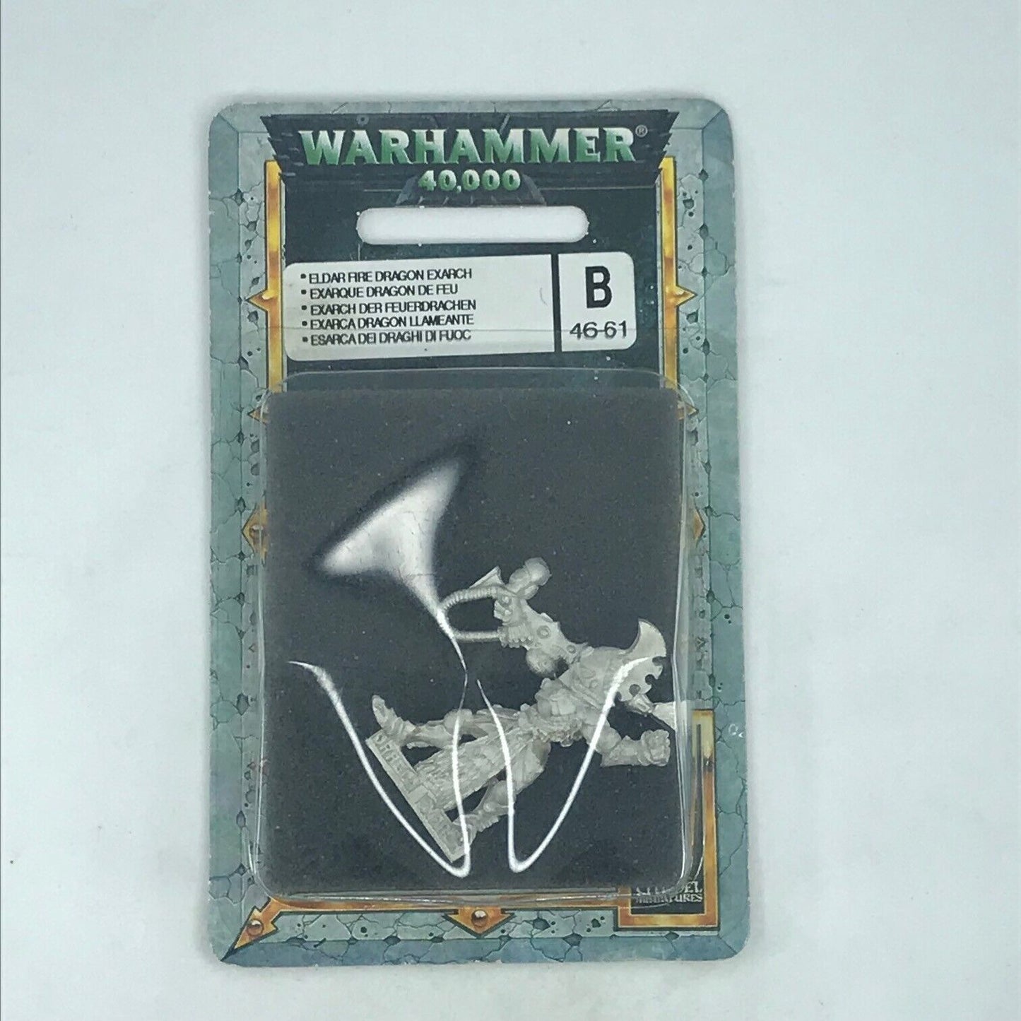 Metal Eldar Fire Dragon Exarch Blister - Warhammer 40K C1408