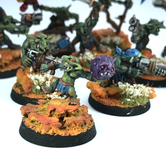 Gretchin Squad Space Orks - Painted - Warhammer 40K C2618