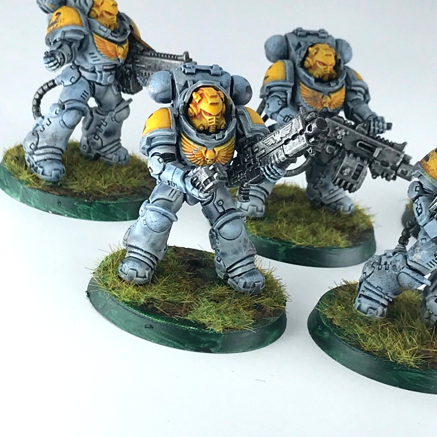 Space Wolves Heavy Intercessors - Warhammer 40K Games Workshop Painted C4975