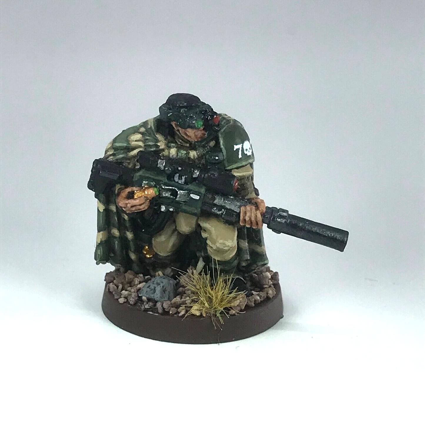 Scout Sniper Imperial Guard Theme - Warhammer 40K Metal Painted X1621