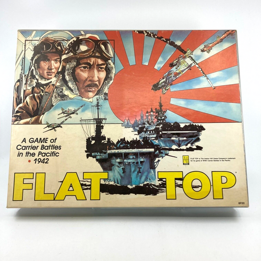 Flat Top:War Game of Carrier Battles in the Pacific 1942 Unsure if Complete W147