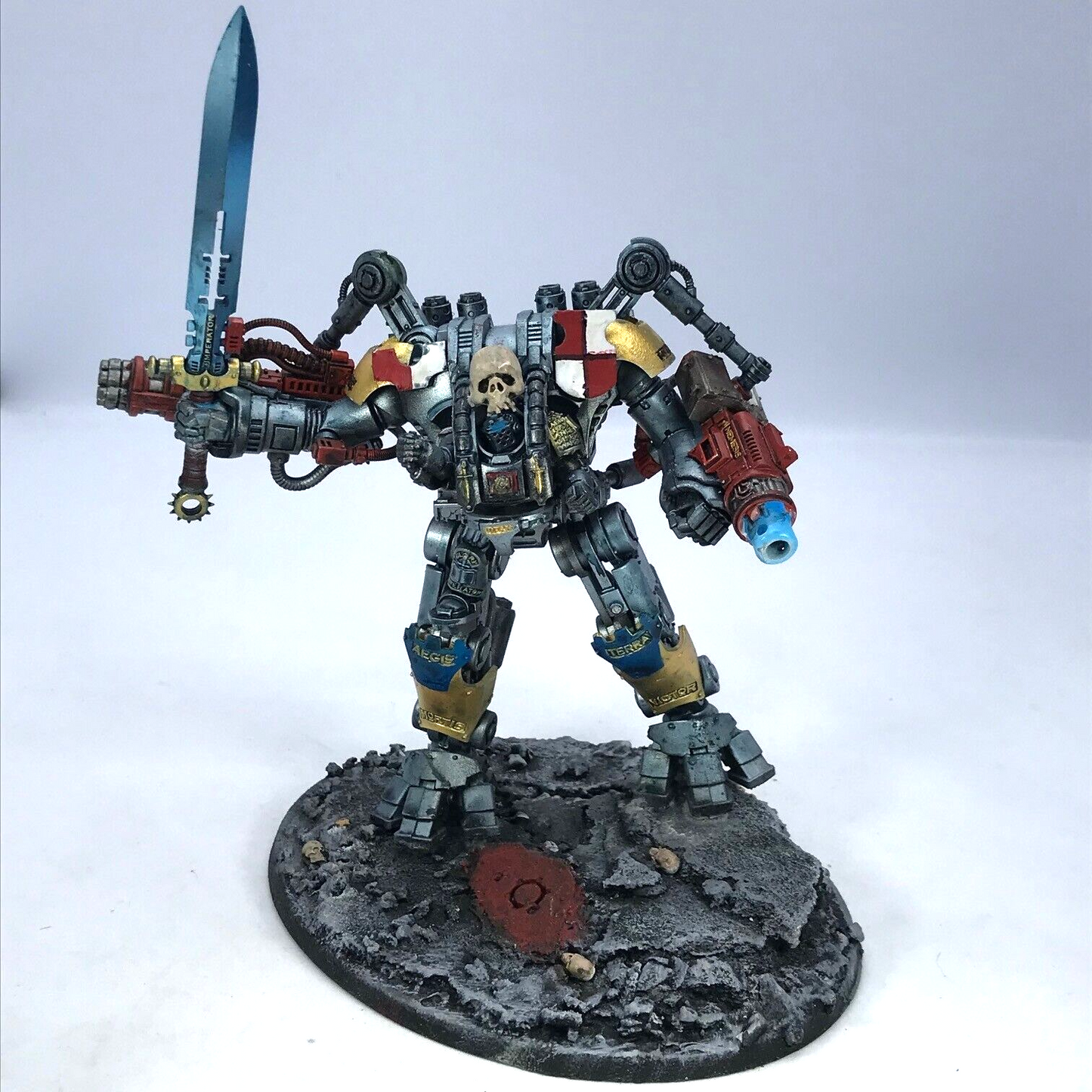 Grey Knights Nemesis Dreadknight Space Marines - Painted - Warhammer 40K