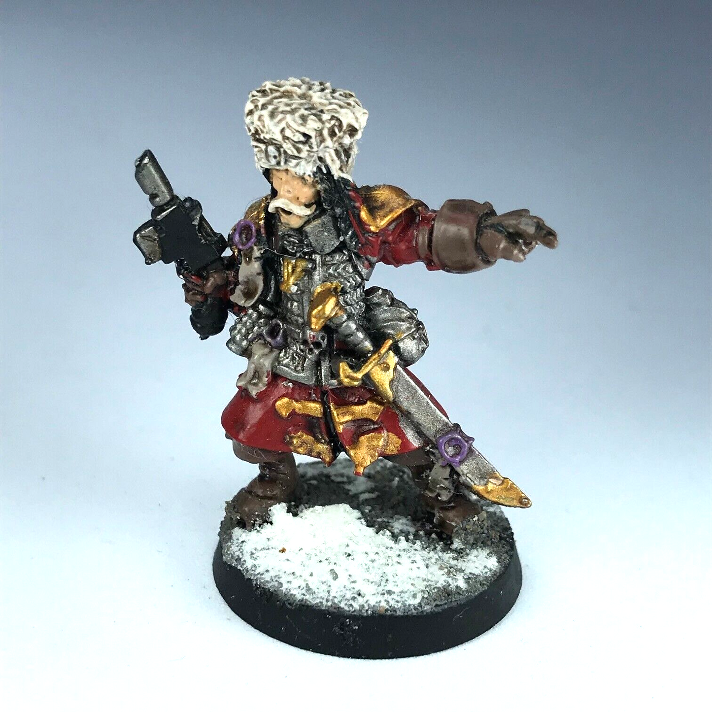 Metal Vostroyan Guard Sergeant Imperial Guard - Painted - Warhammer 40K X12581