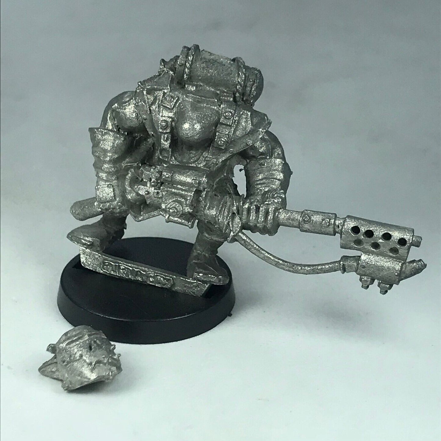 Metal Classic Space Ork Burna Boy Flamethrower - Warhammer 40K X9541