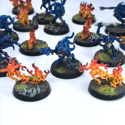 Blue Horrors of Tzeentch Chaos - Warhammer Age of Sigmar Painted C4028