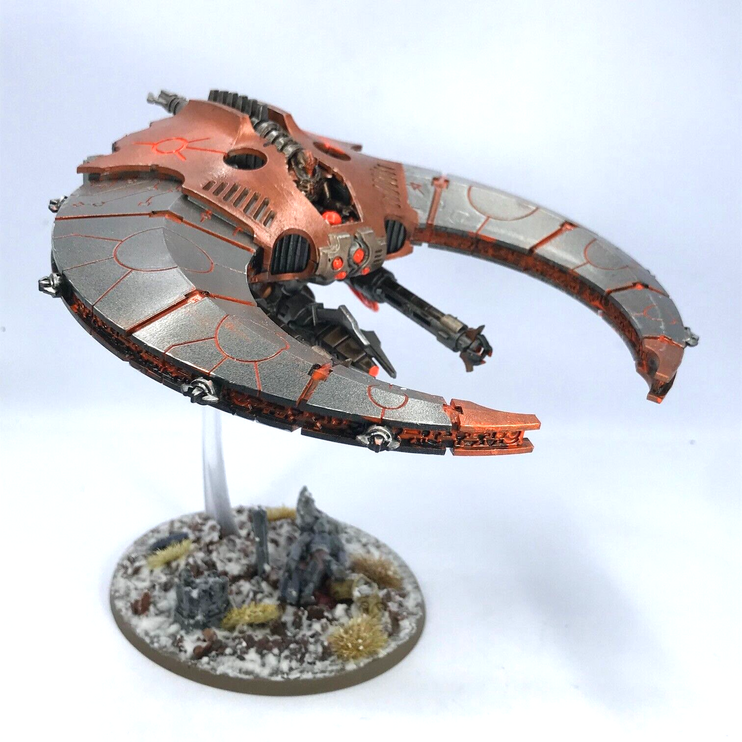 Necron Night Scythe Aircraft Necrons - Painted - Warhammer 40K Games Workshop