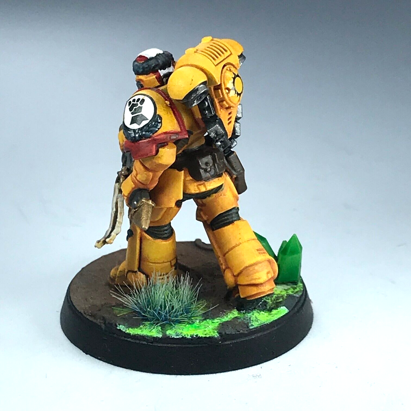 Imperial Fist Lieutenant Space Marines - Painted - Warhammer 40K X8962