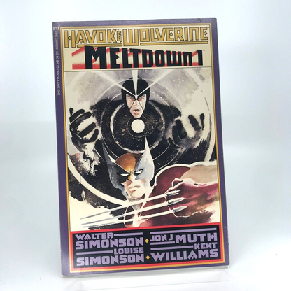 Havok & Wolverine Meltdown 1 - Original Vintage Comic - Marvel Comics D109