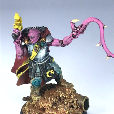 Genestealer Cults Custom Kitbash Character HQ - Painted - Warhammer 40K X12099