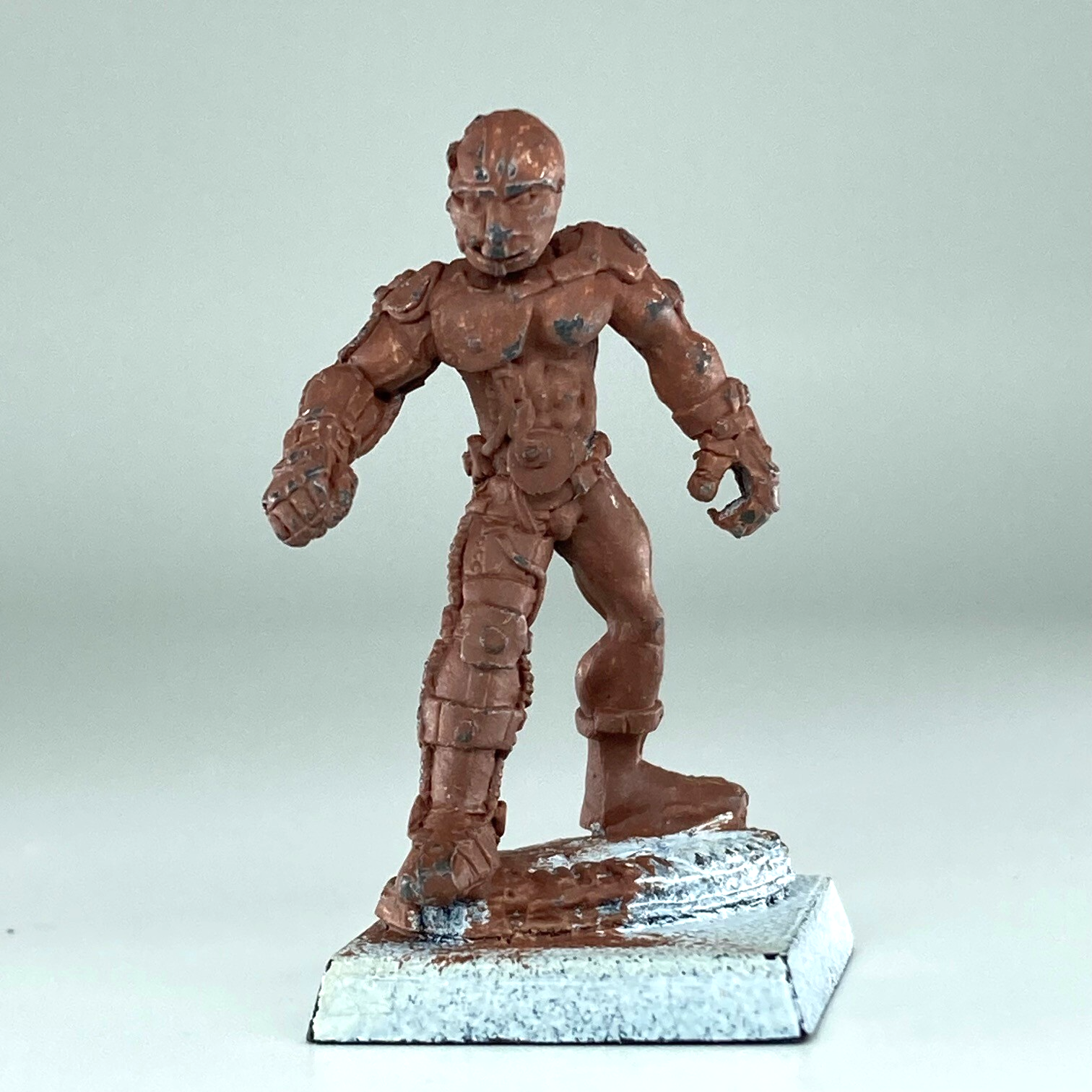 Cyborg Villain - Golden Hero Miniatures - Grenadier Heroes Classic Met