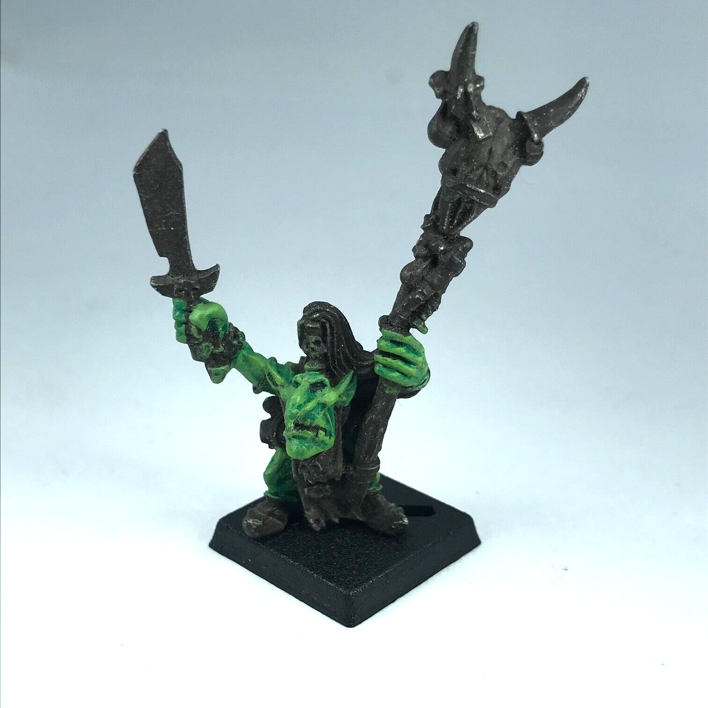 Goblin Shaman Orcs & Goblins Warhammer Fantasy Classic Metal Part Painted X9841