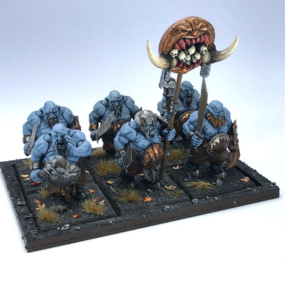 Ogor Bull Regiment Ogre Kingdoms - Warhammer Fantasy Games Workshop Painted