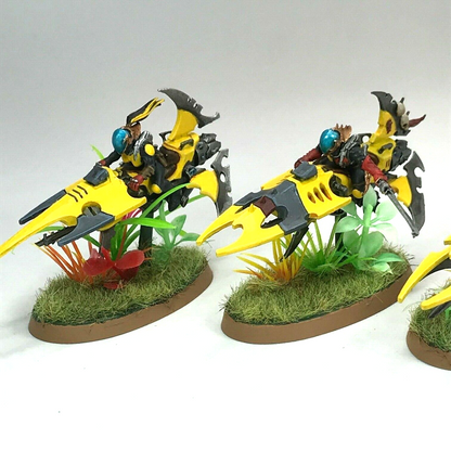 Reavers Reaver Bikes Dark Eldar Drukhari - Painted - Warhammer 40K C352